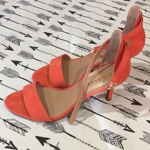 Kelly & Katie coral heels